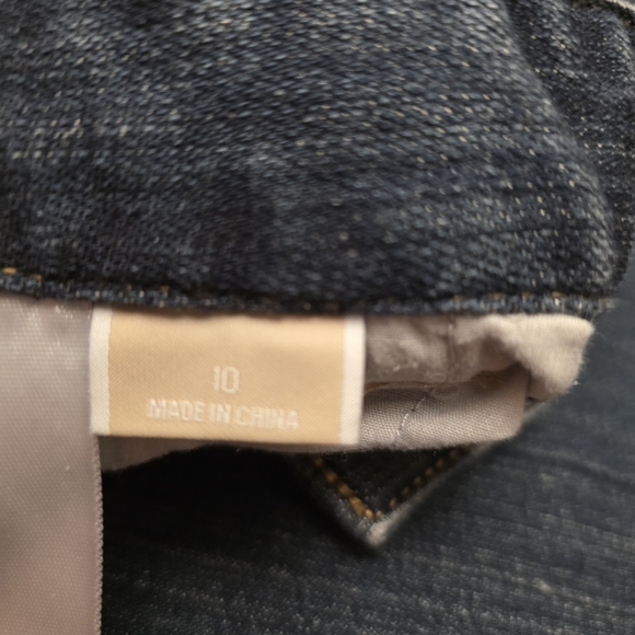 Michael Kors Flare Jeans Loose Size 10 TALL - Picture 9 of 11